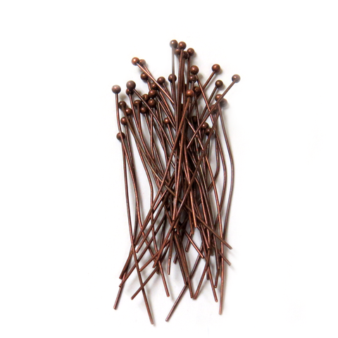 Ballpin 5x35mm, Copper - 100 pieces