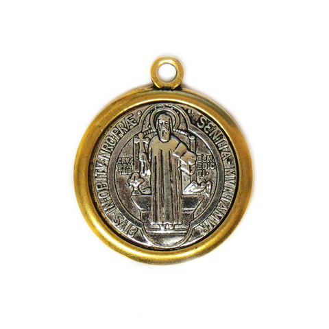 Saint Benedict Charm, Medium; 26mm
