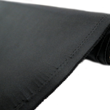 Black Polyester Peau de Soie, 54" Wide- 1 Yard