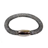 Bracelet Tube Black, 8 inches - 1 piece