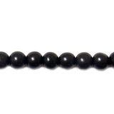 Black Ebony Wood, 8mm - 1 Strand