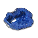 Royal Blue Glitter Druzy Bead, 46x34mm - 1 piece