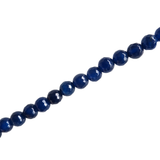 Blue Faceted Agate, 10mm - 1 Strand