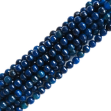 Blue Faceted Agate, 10mm - 1 Strand