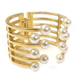 Elegant Bracelet with Pearls, 41mm - 1 piece