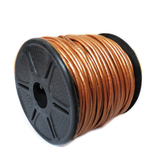 Bronze Genuine Leather Cord, 1.5mm; 1 yard