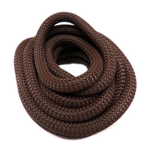 Climbing Cord,Dark Brown, 10 Ft., .36" Wide; 1 piece