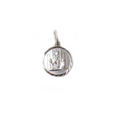 Caridad del Cobre Charm, Italian Sterling Silver, 14mm - 1 piece