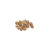 Champagne, Round Faceted Fire Polished; 4mm - 20 pcs