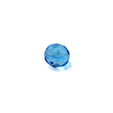 Sapphire, Round Faceted Fire Polished Beads-10mm; 20pcs