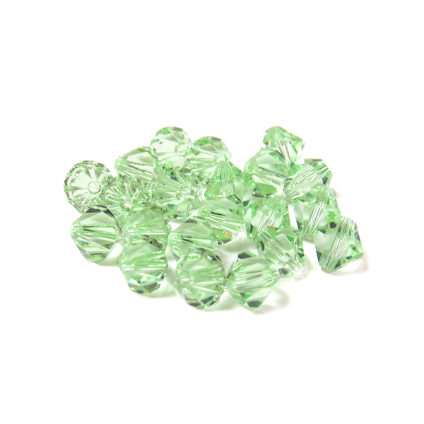 Swarovski Crystal, Bicone, 8MM - Chrysolite; 20pcs