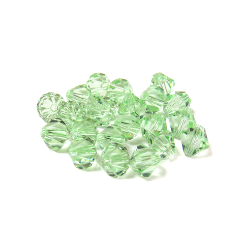 Swarovski Crystal, Bicone, 8MM - Chrysolite; 20pcs