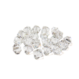 Swarovski Crystal, Bicone, 8mm - Crystal; 20 pcs