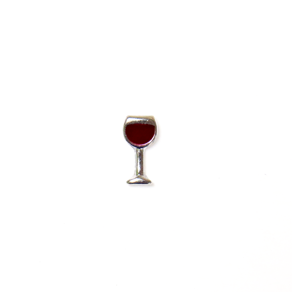 Glass of Wine - Floating Charm