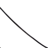 Waxed Cord Black, 1mm; 1yard