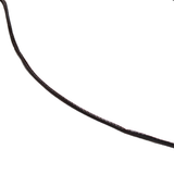 Waxed Cord Brown, 1mm; 1yard