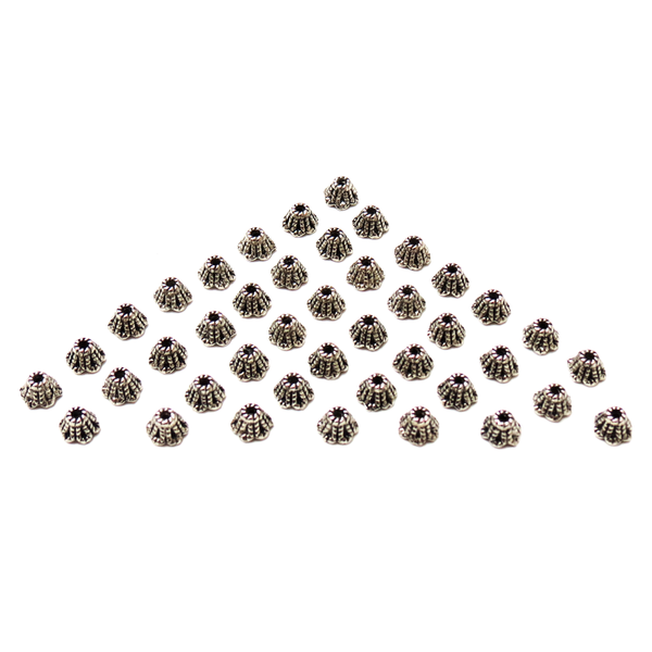 Bead Caps; 42pcs