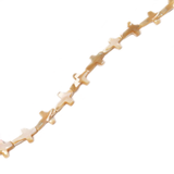 Cross Mother of Pearl, 16x10mm - 1 piece
