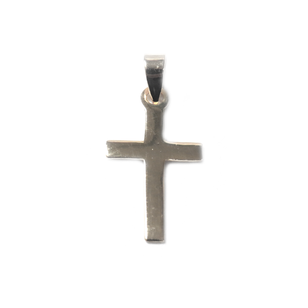 Cross Pendant, Brass, 25x15mm - 1 piece