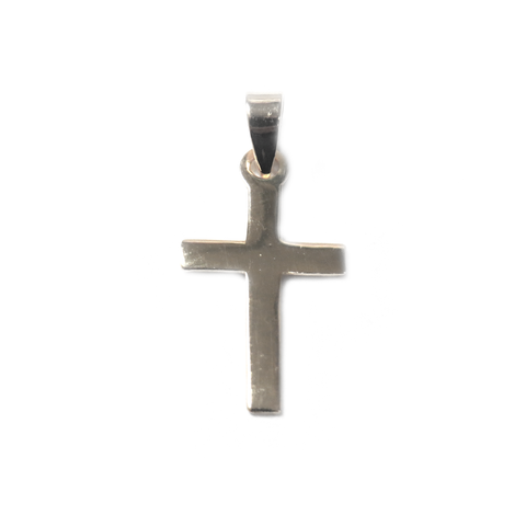 Cross Pendant, Brass, 25x15mm - 1 piece