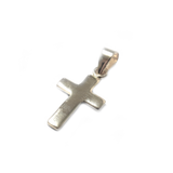 Sterling Silver Cross Pendant, 20x11mm - 1 piece