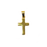 Vermeil Cross Pendant, 20x11mm - 1 piece