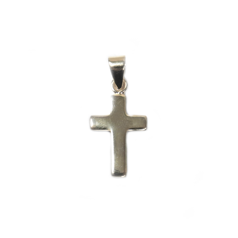 Cross Pendant, Brass, 20x11mm - 1 piece