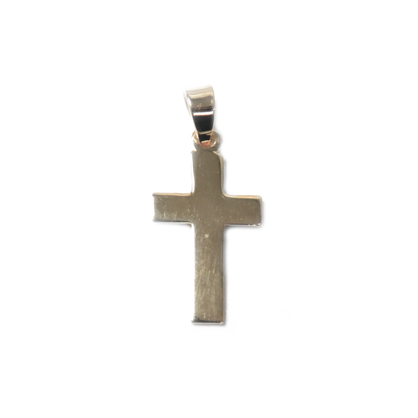 Cross Pendant, Brass, 24x15mm - 1 piece