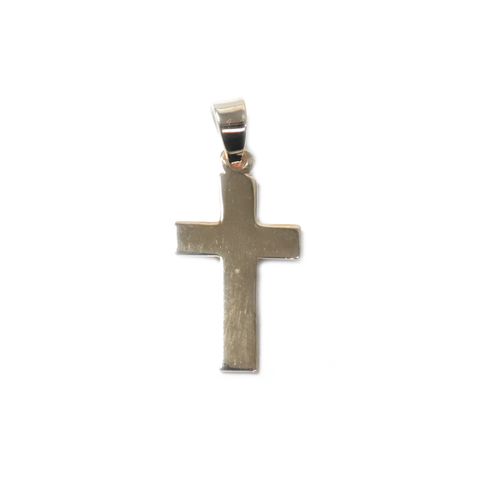 Cross Pendant, Brass, 24x15mm - 1 piece