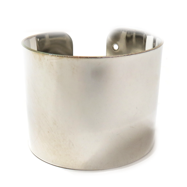 Bracelet Cuff Flat, Silver, 2'' - 1 piece