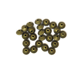 Disk Spacer Beads, Antique Bronze, 8mm; 25 pieces