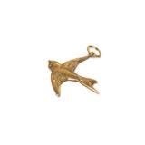 Dove Charm, Gold Filled, 19x18mm; 1 piece