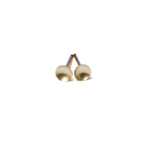 Ear Stud, Gold Filled, 4mm; 1 pair