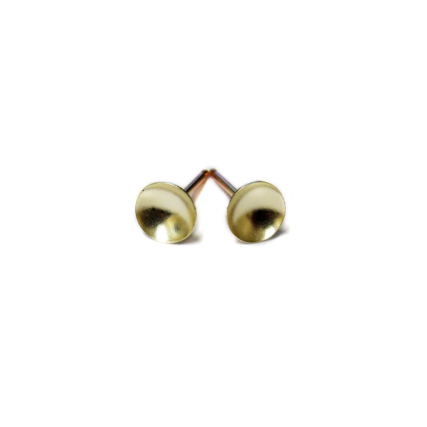 Ear Stud, Gold Filled, 5mm;1 pair