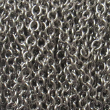 Fancy Silver Chain; 4mm - 1 Foot