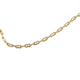 Figure 8 Cable Chain; 7 mm, Gold - 1 Foot