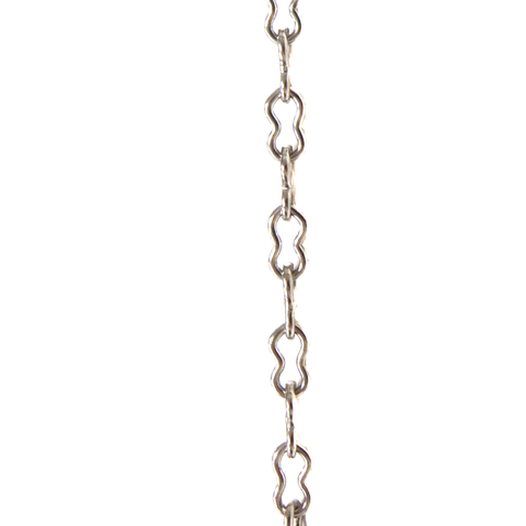 Figure 8 Cable Chain; 7 mm, Silver - 1 Foot