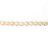 6mm; Round, Fresh Water Pearl - 1 Strand