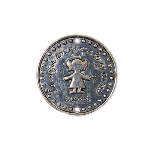 The Best Friend I Have is My Mom, Connector - Silver