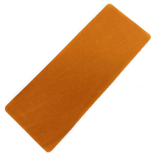 Deertan Leather Trim Piece, Gold, 9"x3", Gold; 1 piece