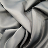 Grey Polyester Peau de Soie, 54" Wide- 1 Yard