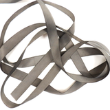 Grey- Grosgrain Ribbon, 3/4"- 1 Yard