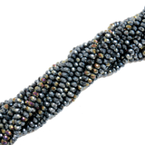 Rondelles- Hematite AB