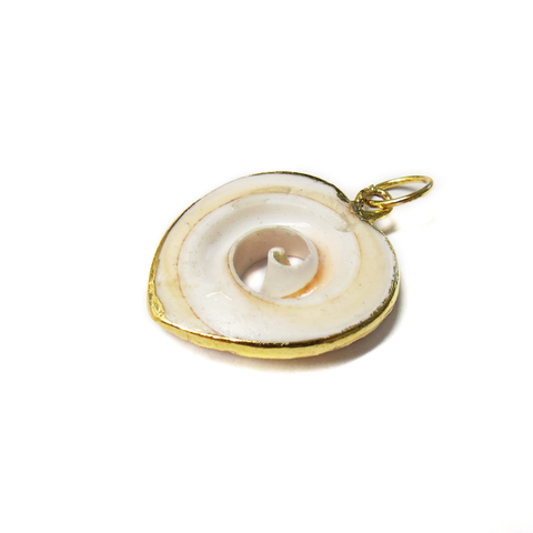 Shazzy's Heart Pendant, Gold, 26x21mm; 1 piece