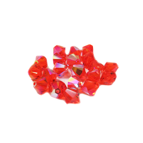 Swarovski Crystal, Bicone, 8MM -Hyancinth AB; 20pcs