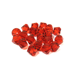 Swarovski Crystal, Bicone, 8MM - Indian Red; 20pcs