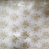 Alanis, Embroidered Lace, Ivory, 54" WIde- 1 Yard