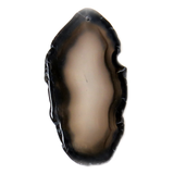 Black & White Agate Pendant, 71x34mm - 1 piece