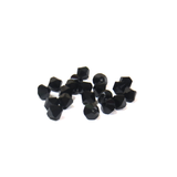 Swarovski Crystal, Bicone, 5mm - Jet; 20 pcs