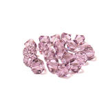 Swarovski Crystal, Bicone, 8mm - Light Amethyst; 20 pcs
